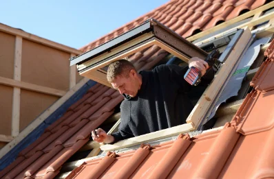 Pose de fenêtres de toit Velux à Laumesfeld